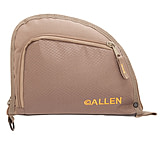 Image of Allen Auto-Fit 1-Pocket Handgun Case Ripstop Material Measures 9.5x7.25 Inches Taupe 7714A