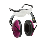 Image of Allen Reaction Lo-Profile Shooting Muff And Glasses Combo