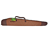 Image of Allen Remington Quilted Shotgun Case With Built In Sling Brown With Embroidered Logo 52 Inch Brown 18604