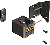 Blac-Rac 4130-M Pump Shotgun Rack w/Lock, Black/Gray, Small, 4130-M