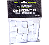 Image of Breakthrough Clean Technologies Breakthrough Cleaning Patches 1&quot; Square .22-.243 500 Pack