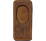 Image of Browning Bg Leather Barrel Rest W/magnetic Insert Brown
