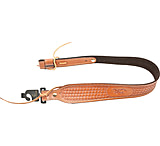 Image of Browning Leather Basket Weave Sling, Antique 1225098