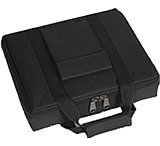 Image of Bulldog Cases &amp; Vaults 14In X 12In Black Nylon Pistol Case With Holster Fits 1911 Style Autos