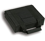 Image of Bulldog Cases &amp; Vaults Hard Sided 18&quot; X 11&quot; Black Nylon 4 Pistol Case w/ Locking Zipper BD518
