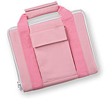 Image of Bulldog Cases &amp; Vaults Hard Sided 11&quot; X 9&quot; Black Nylon 2 Pistol Case w/ Locking Zipper BD511