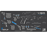 Cerus Gear 3mm Promats 12&quot;x27&quot; 1911 Instructional Char Gray