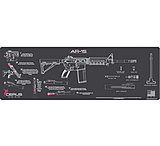 Cerus Gear 3mm Promats 14&quot;x48&quot; Ar-15 Mag Instructional C Gray