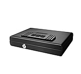 Image of Fortress Medium Portable Safe w/ Electronic Lock and Mute-U Keypad