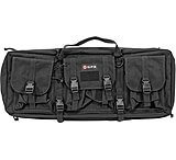 Image of GPS DRC28 Double Rifle Case Black 600D Polyester 28&quot; L X 12.75&quot; H X 9&quot; W