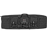 Image of GPS DRC42 Double Rifle Case Black 600D Polyester 42&quot; L X 12.75&quot; H X 9&quot; W