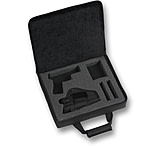 Image of Bulldog Cases &amp; Vaults 14 Inch By 12 Inch Black Nylon Hard Gun Case With Holster Fits Full Size Glocks