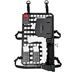 Image of Grey Man Tactical Vehicle Locking Rifle Rack w/Raptor Rail Picatinny, LE Shield, 15.25x25 RMP