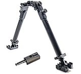 GRS Rifle Stocks Bipod/Adapter Set, 8.66-12.4in Height Range, Black, 105842