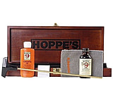 Image of Hoppe's Deluxe Gun Cleaning Kit with Wood Case