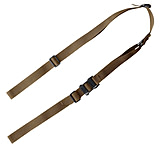 Image of Magpul MAG1312-COY MS1 Lite Sling Coyote Nylon 48&quot;- 60&quot; OAL Rifle