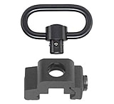 Image of Global Military Gear QD Weaver/Picatinny Sling Swivel, Black