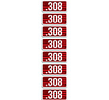 Image of MTM Ammo Caliber Labels .308 8-pack