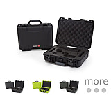 Nanuk Hard Gun Case W/Foam Insert For Glock 2Up, 14.3in