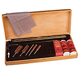 Image of Hoppe's 9 Universal 15pc Gun Cleaning Kit in Wooden Case