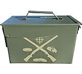 Paladin Shot Gun Ammo Can, Green Metal, PE-AMMOCSH-2039