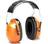 Image of Peltor Optime Earmuff Orange Hi-Viz H31A, H31P3E