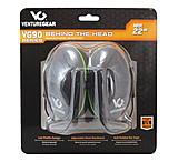 Image of Pyramex VentureGear PM9010 Ear Muffs NRR 22db Blue With Green Trim Clampacked VGBH9010C