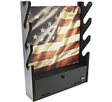 Image of Rush Creek Creations 4 Gun Wall Rack w/Storage