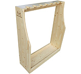 Image of Rush Creek Creations Free Standing Wood 7-Gun Storage Rack