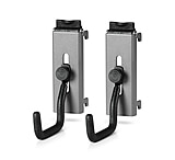 Image of Savior Equipment Wall Rack System Adjustable J-Hook