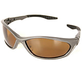 Image of Silencio Polar Blue Polarized Sunglasses w/Gunmetal Frame &amp; Brown Lens 3014951
