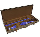 Image of Sportlock LeatherLock Deluxe Canvas 2-Barrel Single Rifle Case