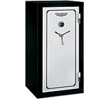 Image of Stack-On 28 Total Defense Gun Safe w/ Door Storage, Medium, Matte Black/Silver