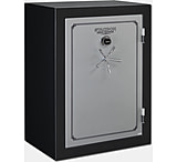 Image of Stack-On 54 Total Defense Gun Safe w/ Door Storage, Large, Matte Black/Silver