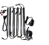 Image of Surelock Security 3LED12V6 SureBright Wand Kit Black 12&quot; 6 Pack