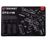 Image of Tekmat Armorers Bench Mat 11&quot;x17&quot; Cz P-07/09 Pistol