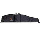 Image of Tikka Logo Soft Gun Case 52&quot; Scoped Rifle Black W/strap