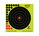 Triumph Systems Shot Seeker 10 inch Adhesive Bullseye Target - 10 Pack, Multi, 12in X 12in, 0900-10-002