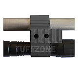 Image of Tuff Zone Barrel Clamp Mount 0.7-1in w/ Side Rail - 4 Slots