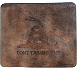 Image of Versacarry Lther Cleaning Mat 13&quot;x11&quot; &quot;don't Tread On Me&quot; Br