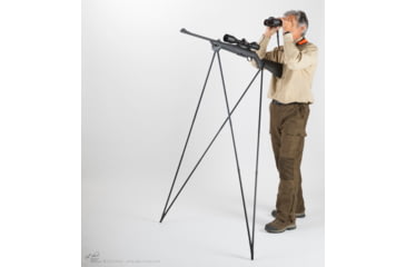 Image of 4 Stable Sticks Mountain Shooting Stick, Black, MOUNTAIN