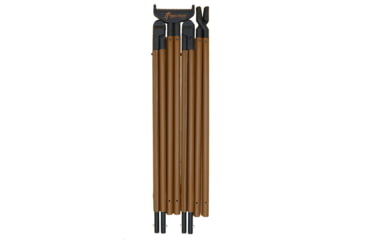Image of 4 Stable Sticks Ultimate Shooting Sticks, Dark Brown, ULTLEATHER
