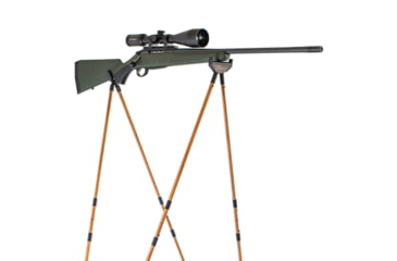 Image of 4 Stable Sticks Ultimate Wood Shooting Sticks, Light Brown, ULTWOOD
