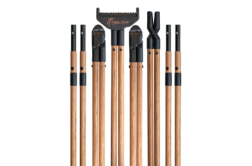 Image of 4 Stable Sticks Ultimate Wood Shooting Sticks, Light Brown, ULTWOOD