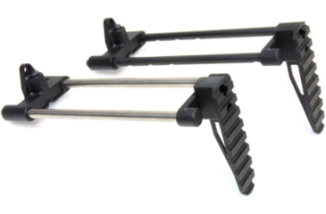 Image of A3 Industries 2-Bolt Mount Modular Telescoping Stock w/No Buttpad, Black, 7.00in, MTS-2B-7.00-BP1