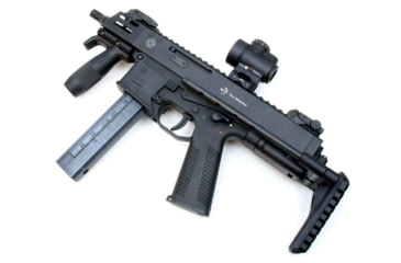 Image of A3 Industries 2-Bolt Mount Modular Telescoping Stock w/No Buttpad, Black, 7.00in, MTS-2B-7.00-BP1
