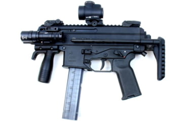Image of A3 Industries 2-Bolt Mount Modular Telescoping Stock w/No Buttpad, Black, 7.00in, MTS-2B-7.00-BP1