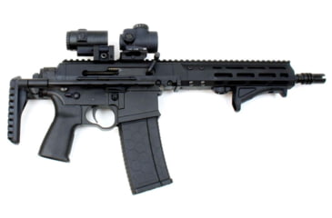 Image of A3 Industries 2-Bolt Mount Modular Telescoping Stock w/No Buttpad, Black, 7.00in, MTS-2B-7.00-BP1