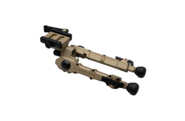 Image of ACCU-TAC FDE BR-4 G2 Bipod, Arca, Tan, Small, TBRASQD-G204
