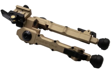 Image of ACCU-TAC FDE BR-4 G2 Bipod, Picatinny, Tan, Small, TBRB-G200